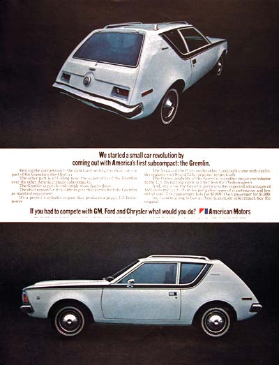 1971 AMC Gremlin #003607